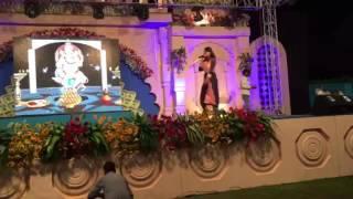 Anchor sandhya bhandari ! Hosted sangeet gig