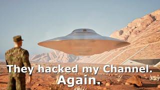 My UFO YouTube Channel was hacked -Again!  // 3D Animation