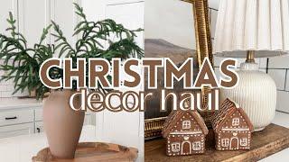 *NEW* CHRISTMAS DECOR HAUL 2023 | Neutral christmas decor