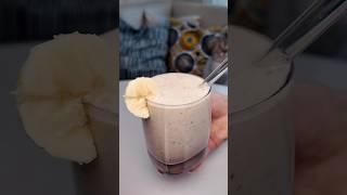 Protein Banana Shake  Healthy and Easy!   #healthy #easyrecipe #asmr #protein #banana #breakfast