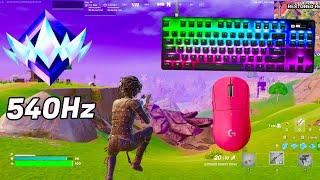 SteelSeries Apex Pro TKL ASMR  Solo Gameplay  Satisfying Keyboard Fortnite 360 FPS 4K