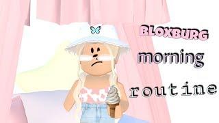 my bloxburg morning routine | sxft pink