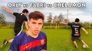 FABRI VELAZQUEZ vs ORLY vs CHELOMON | Retos de futbol