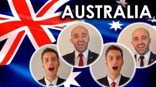 Advance Australia Fair (National Anthem) - A Cappella quartet cover