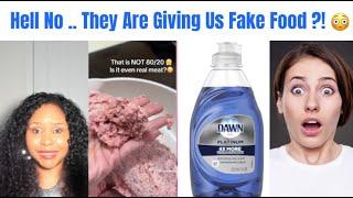 Hell No .. We Are Eating Fake Food ? Woman Shows Ground Beef From Walmart + Changed Ingredients