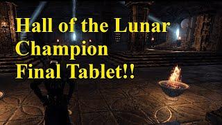 ESO Lunar Champion House final tablet!