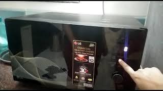 Fish fry in LG 28 Ltr All in One Charcoal Convection Microwave Oven