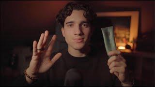 ASMR whispers and handsounds