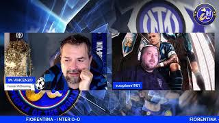 LIVE REACTION FIORENTINA INTER