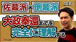 【日本史】佐幕派と倒幕派の動向【第24講】