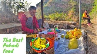 Pahadi Sweet &salty Dish || khatta || Winter Dish || most loving || Kangra, Himachal Pradesh