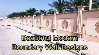 Beautiful Modern Boundary Wall Designs