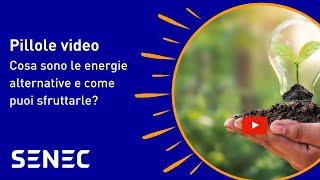 Energia alternativa o rinnovabile: Come puoi sfruttarla? | Pillole di Accumulo Fotovoltaico