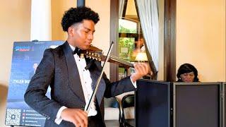 "Break Free" Ariana Grande (Violin Cover) Tyler Butler-Figueroa Violinist #quinceanera #violin #pop