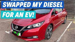 Saving £3k/yr trading my Diesel for a 2020 Nissan Leaf EV Car!