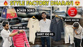 Style Factory Dharavi | Korean Printed Shirts In Just 100 Rs | Shirt Under 100rs