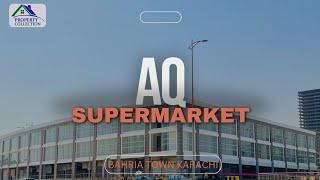 AQ Super Market #trending #realestate #bahriatownkarachi #travel