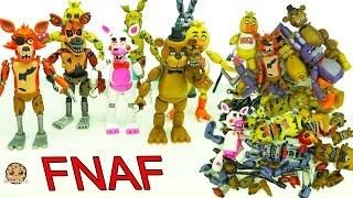 FNAF In Pieces Complete Set Of Five Night's At Freddy's Funko