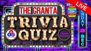 Trivia Quiz - The Granta - 23-12-24