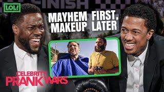 This is Why Joel McHale Hates Makeup | Celebrity Prank Wars | LOL! Network