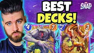 The BEST DECKS To CLIMB In MARVEL SNAP! | KMB Top Infinite Decks 11/17/24 November Nine Realms SZN