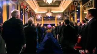 Irish National Anthem at Presidential Inauguration, Dublin Castle