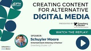 Creating Content for Alternative Digital Media with Schuyler Moore