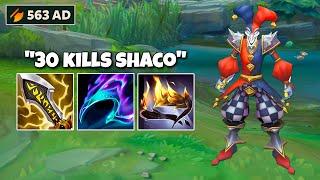 SHACO BUT I HAVE HUBRIS WITH 40 CHAMPIONS VANQUISHED (+100 STACKS)