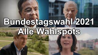 Alle Wahlwerbespots, Wahlspots der 40 Parteien zur Bundestagswahl 2021 #btw21