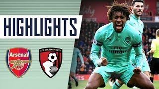 GOALS & HIGHLIGHTS | Arsenal 2-1 Bournemouth | Premier League