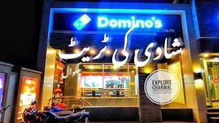 Visit at Domino's|Treat|Tikka Piza| Choco Bread |Friends Vlog|Clay Oven|Tea|Explore Chakwal Vlog #62