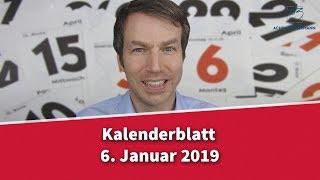 Juristisches Kalenderblatt 6. Januar 2019 - Auslieferung | Rechtsanwalt Dr. Achim Zimmermann