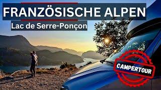 Roadtrip durch Südfrankreich: Unser Abenteuer am Lac de Serre-Ponçon | Campertour bis zum Mont Blanc