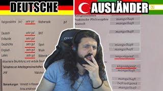 Ich BEWERTE eure ZEUGNISSE !! Deutsche vs Ausländer