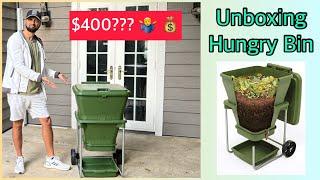 Hungry Bin Worm Composter Setup | Compost Bin | Eco Friendly Worm Composting | Worm Bin