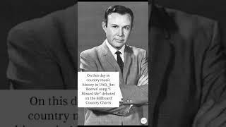 On this day in country music history in 1960 Jim Reeves hit the charts #countrymusic #60smusic