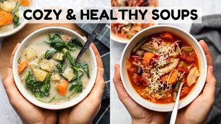 Cozy & Healthy Vegan Soup Recipes (Instant Pot)