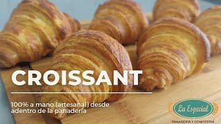 croissant francés artesanal super fácil desde adentro de la panadería