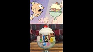 Lily's Ice Cream Dream vs. George's Banana Bread Bliss! #loudhouse #sundae #curiousgeorge #banana