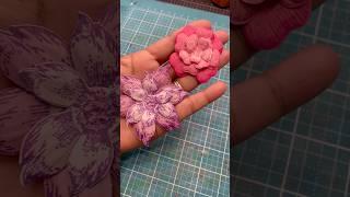 Anna Griffin Molded Flower Stamps and Dies Review Tutorial! So Pretty! Full Tutorial Linked!