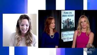 THE LIBRARIANS:  Rebecca Romijn & Lindy Booth admit they are "Kaniacs!"