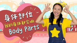 身体部位⎮Learn Parts of Body⎮Body Parts Song in Chinese⎮学中文