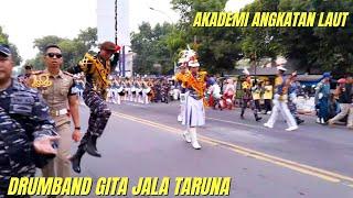 Mantap! Keren! Hebat! Aksi Taruna Taruni AAL Drumband Gita Jala Taruna