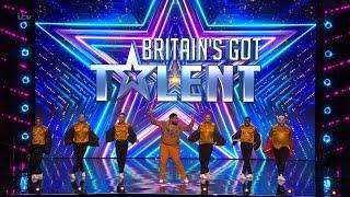 Britain's Got Talent 2022 Les Sancho Not Your Normal Dance Crew Audition Full Show w/ Comments S15E1