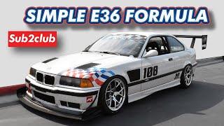 e36 M3 S52 Track car build and Driver interview