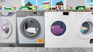 Spin Race 4 Washers:  Beko vs. Zanussi vs. Hotpoint | Fail *gone wrong* Insane unbalanced