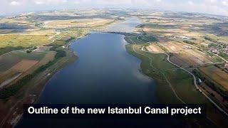 Outline of the new Istanbul Canal project