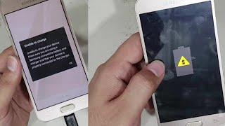 Samsung J2 Unable to charge SM-J200 Charging Problem 100% Jumper Solution