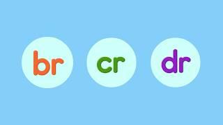 Phonics Chant┃br · cr · dr ∥ Double Letter Consonants┃Spotlight on One Phonics