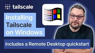 How to install Tailscale on Windows and configure Remote Desktop | Remotely access your Windows PC